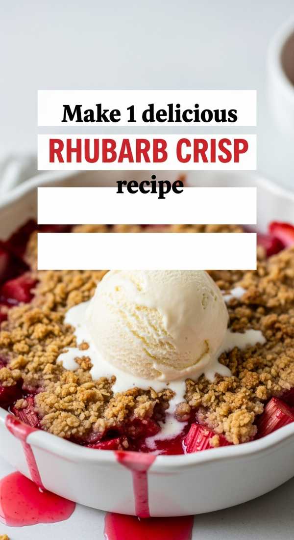 Make 1 Delicious Rhubarb Crisp Recipe 69fd8a9f3efc3