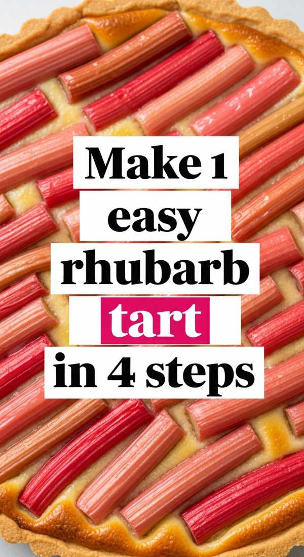 Make 1 Easy Rhubarb Tart In 4 Steps 69f5acd3d8ea7