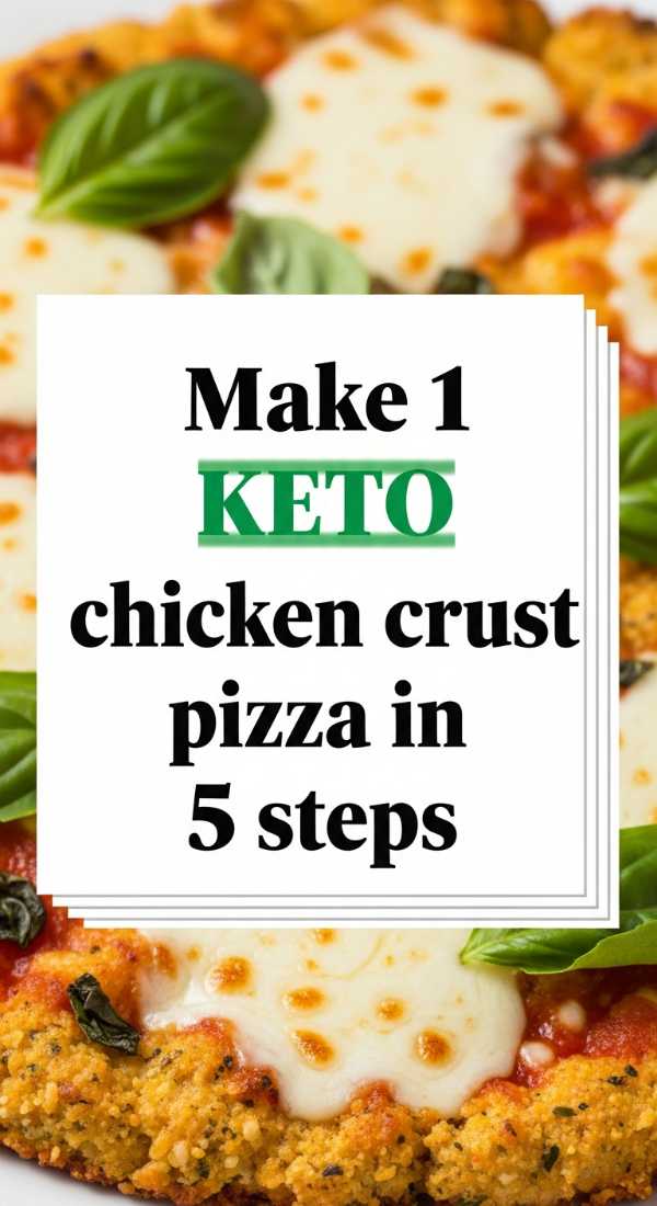 Make 1 Keto Chicken Crust Pizza In 5 Steps 69f47c786ee7a