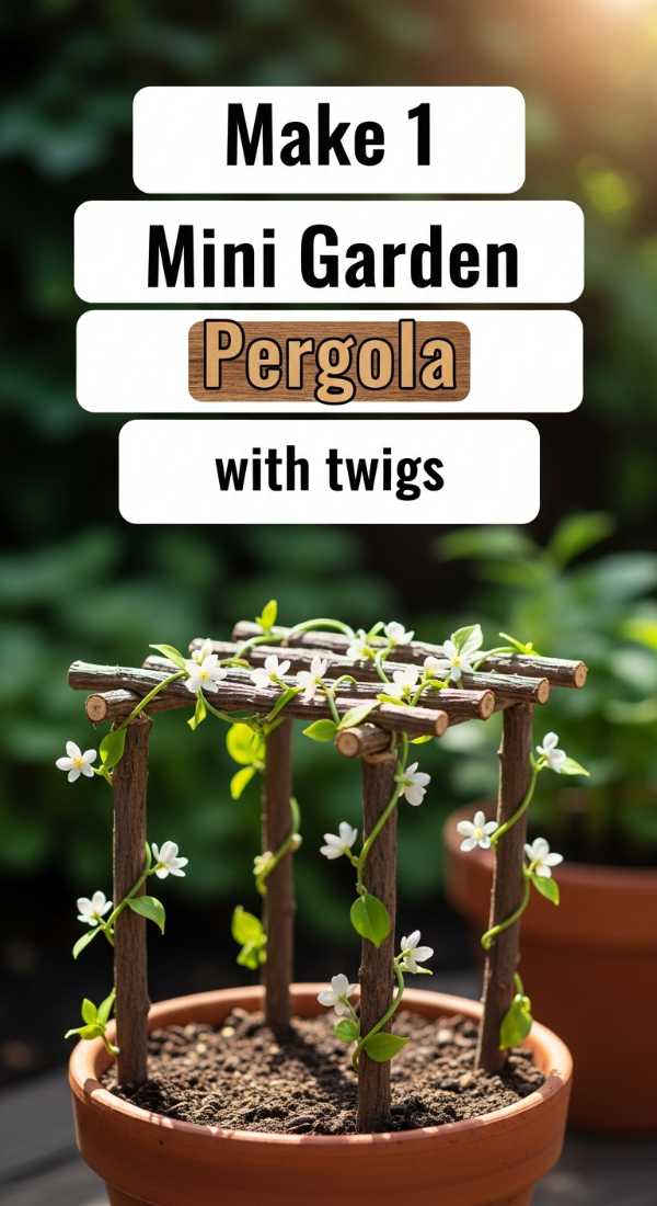 Make 1 Mini Garden Pergola With Twigs 69fdc2962127d