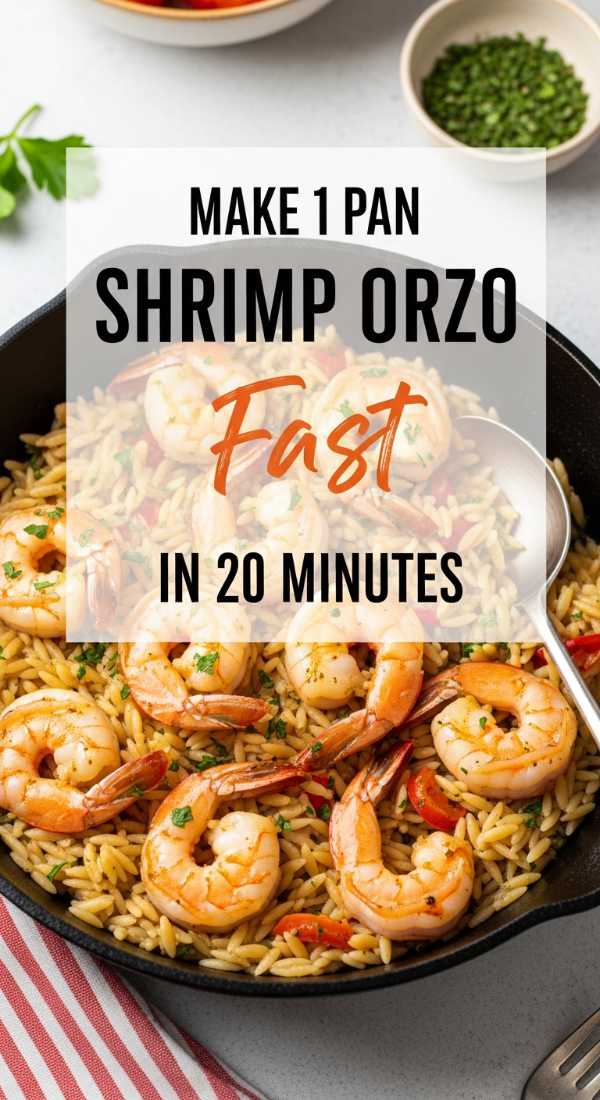 Make 1 Pan Garlic Butter Shrimp Orzo In 20 Minutes 69f5d520e5bf7