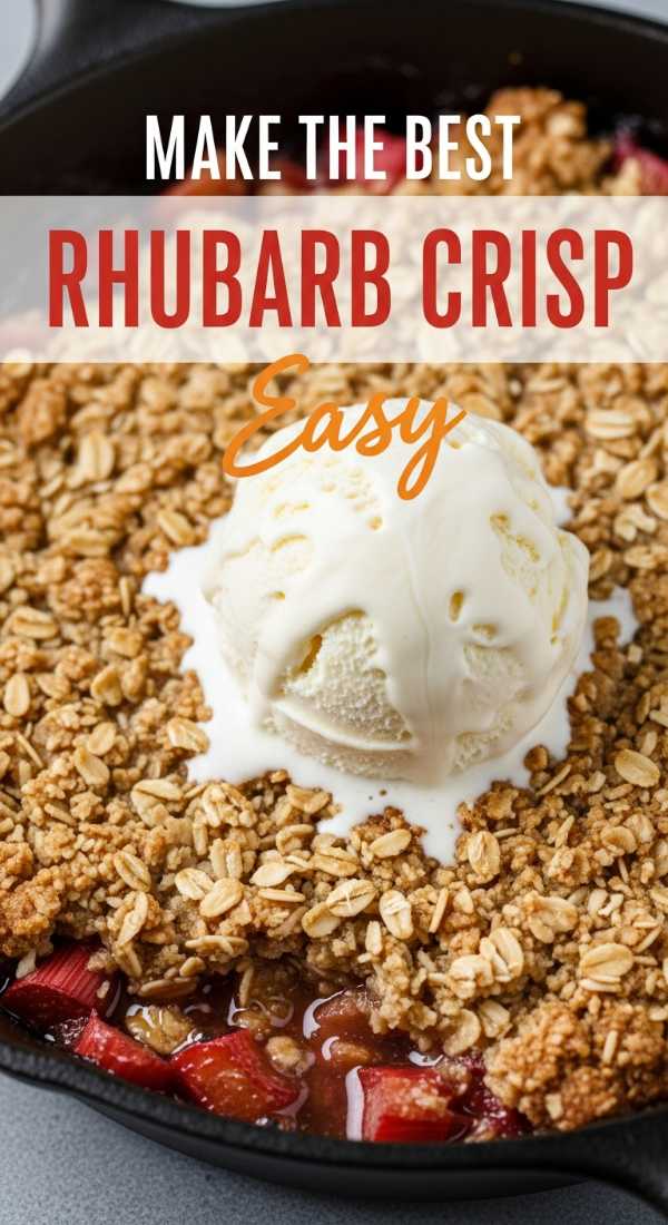 Make 1 Perfect Rhubarb Crisp Recipe Easily 6a149c651b02b