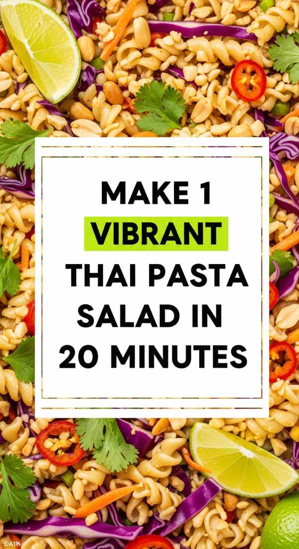 Make 1 Vibrant Thai Pasta Salad In 20 Minutes 6a10989e50964