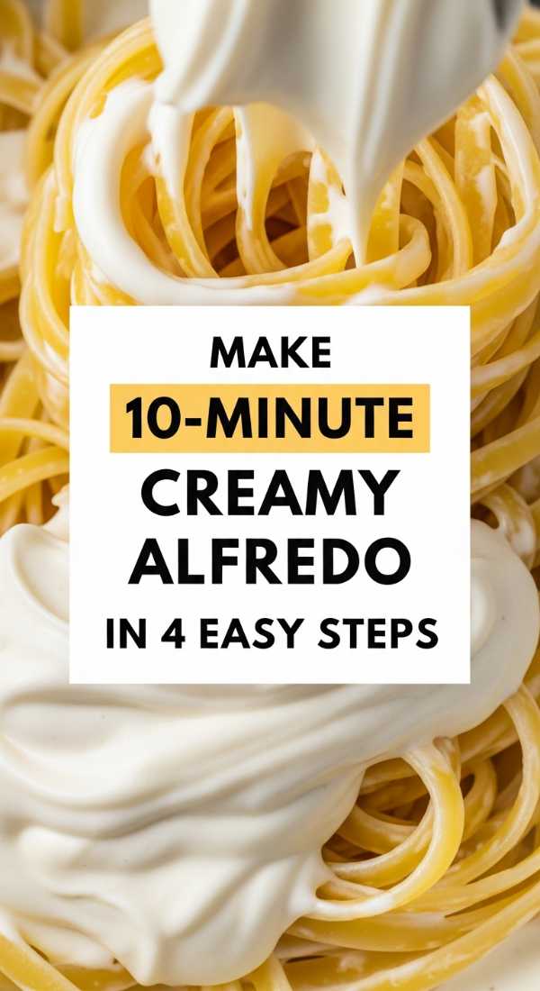 Make 10 Minute Creamy Alfredo In 4 Easy Steps 69f6fe01915b5