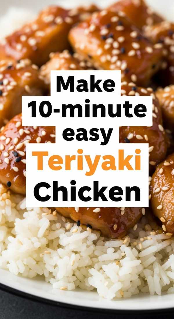 Make 10 Minute Easy Teriyaki Chicken 69f4474512fbb