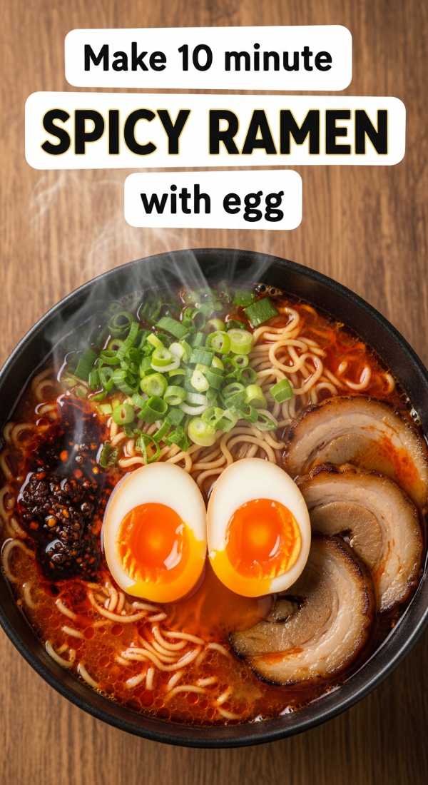 Make 10 Minute Spicy Ramen With Egg 6a017dc05492c
