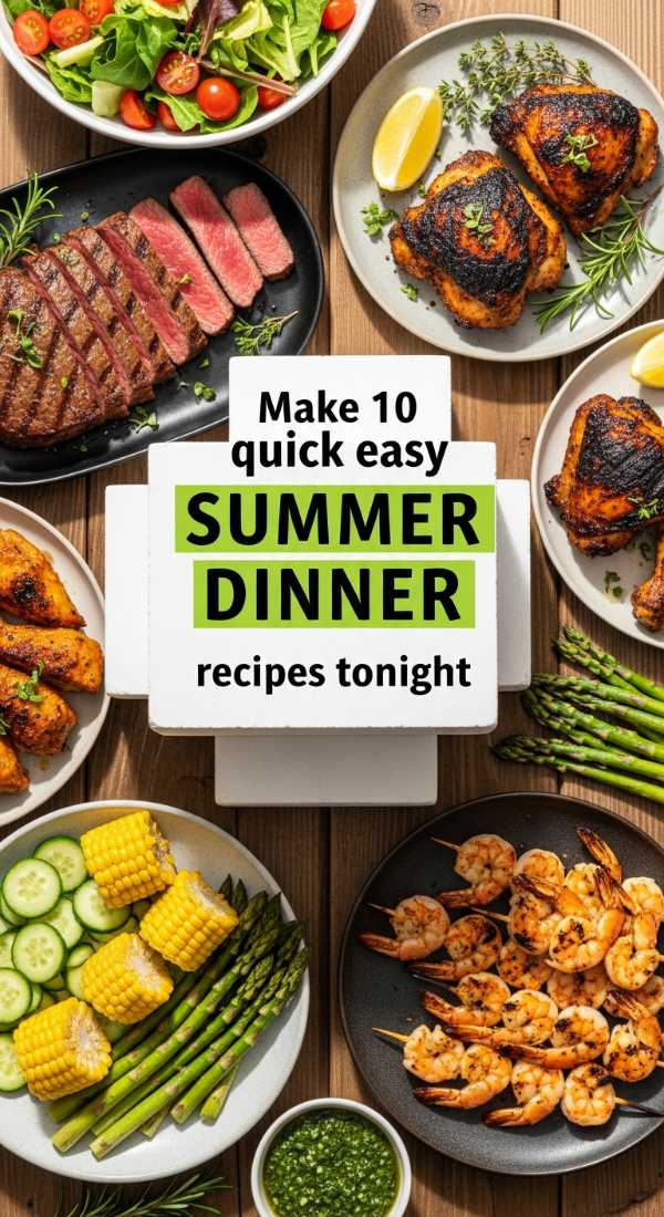 Make 10 Quick Easy Summer Dinner Recipes Tonight 6a06cdc6b966b