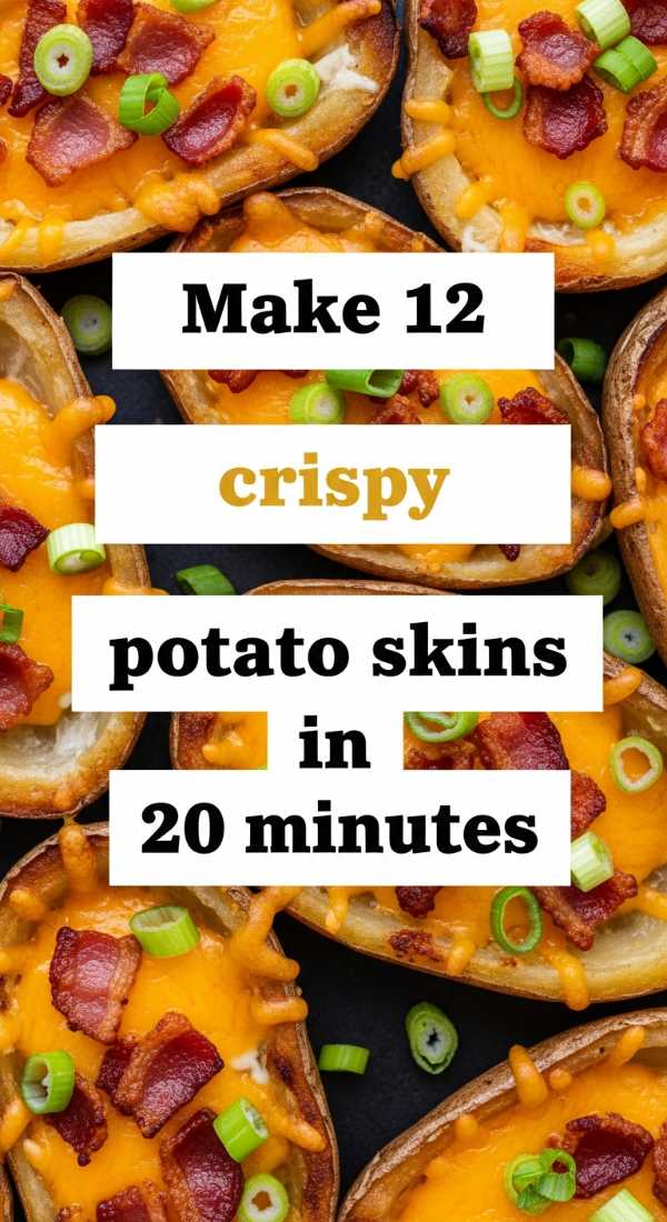 Make 12 Crispy Loaded Potato Skins In 20 Minutes 6a14424e9c09a