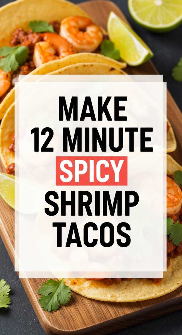 Ultimate Comfort: The Only Cooking Guide You’ll Ever Need Make 12 Minute Spicy Shrimp Tacos 69f6fdffef86a
