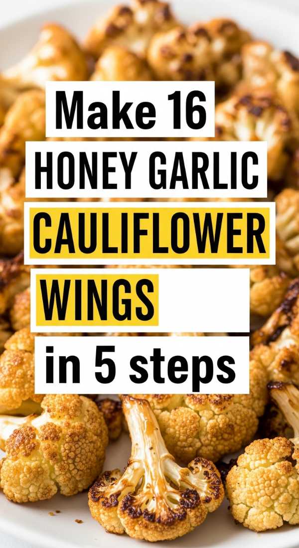 Make 16 Honey Garlic Cauliflower Wings In 5 Steps 69fd8aa157185
