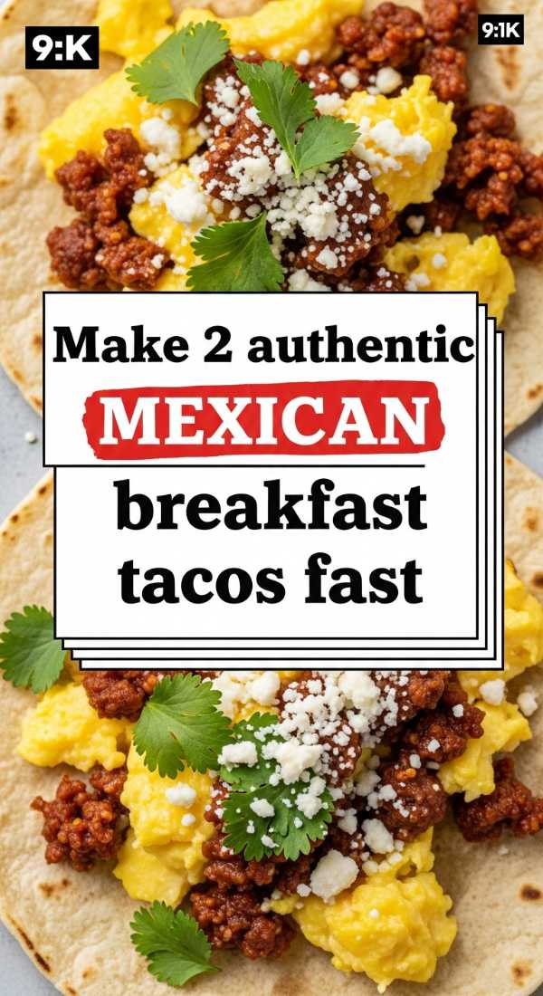 Make 2 Authentic Mexican Breakfast Tacos Fast 6a00105889988