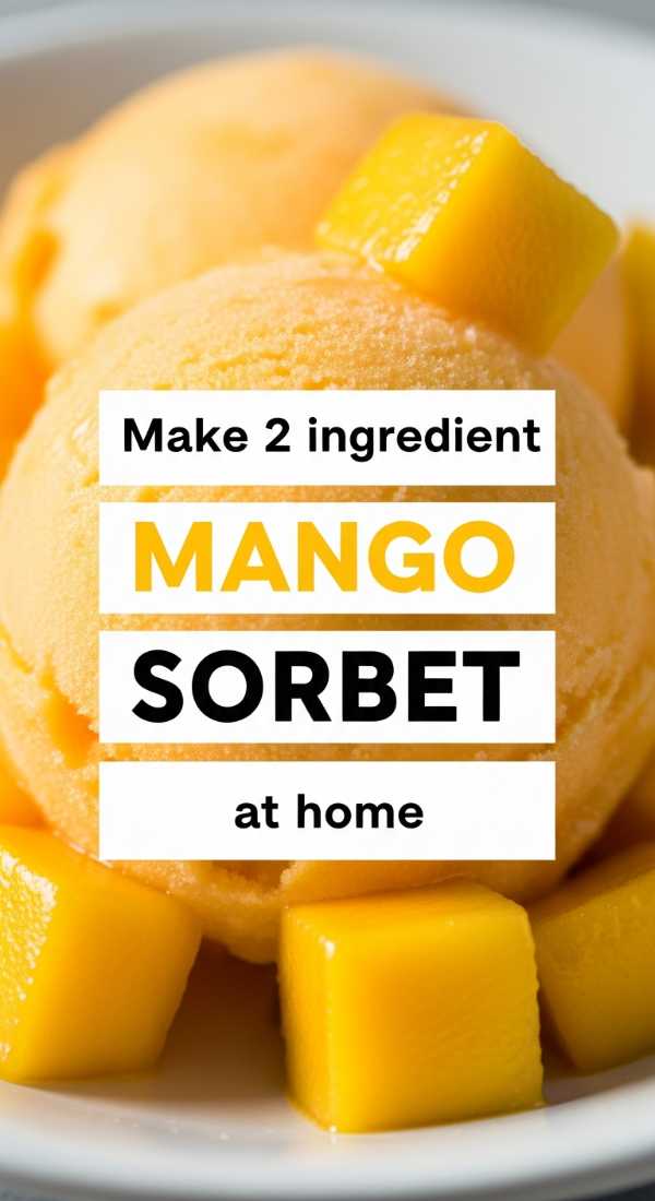 Make 2 Ingredient Mango Sorbet At Home 69f6f4b38012a