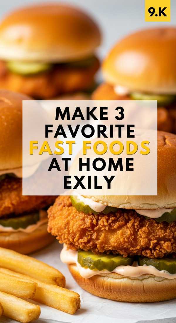 Make 3 Favorite Fast Foods At Home Easily 6a041bf539601