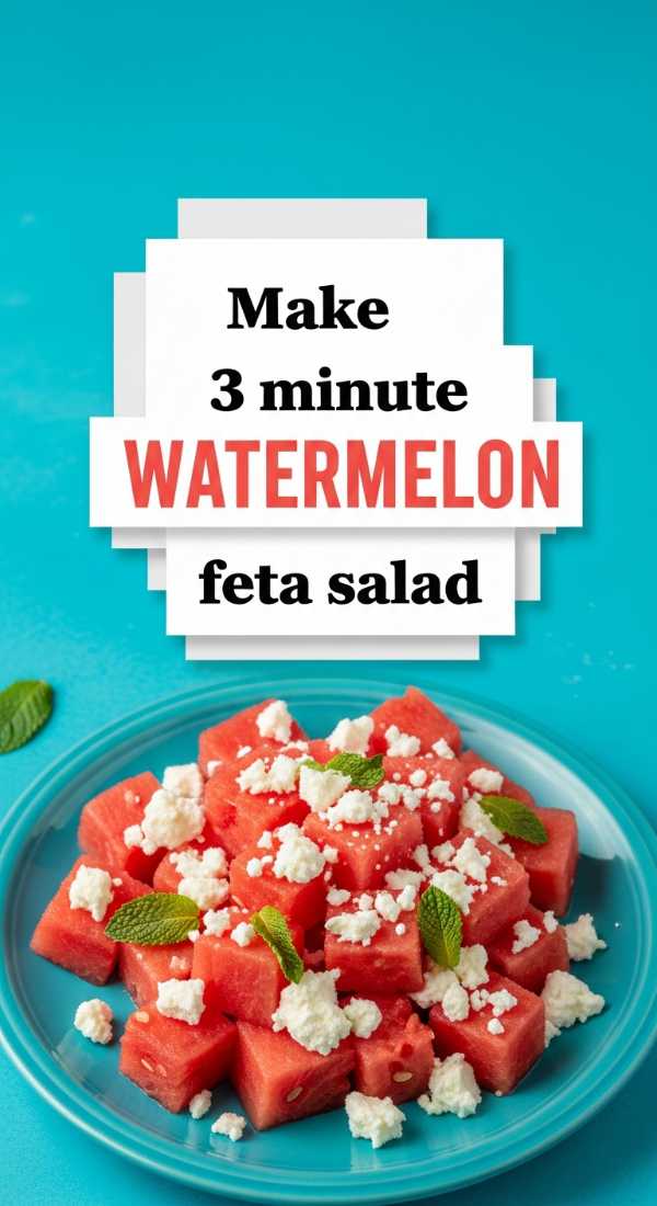 Make 3 Minute Watermelon Feta Salad 6a0706ea2f388