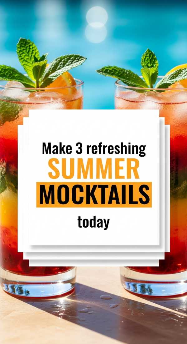 Make 3 Refreshing Summer Mocktails Today 6a06ee6ae4e57