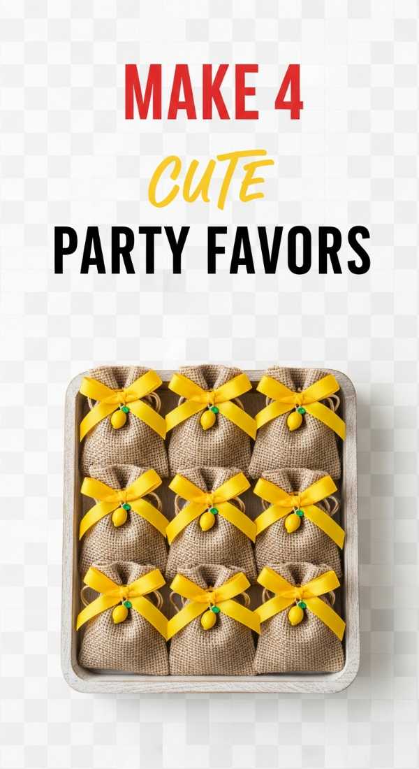Make 4 Cute Lemon Party Favors Fast 6a0031bbead52