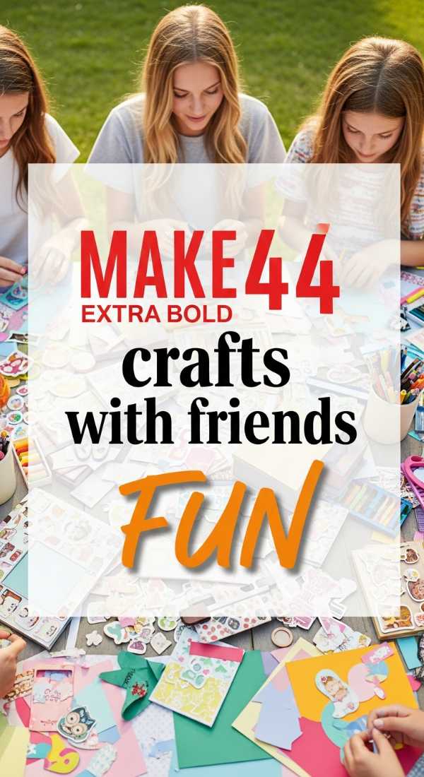 Make 4 Fun Crafts With Your Best Friends 6a056f73b7bec