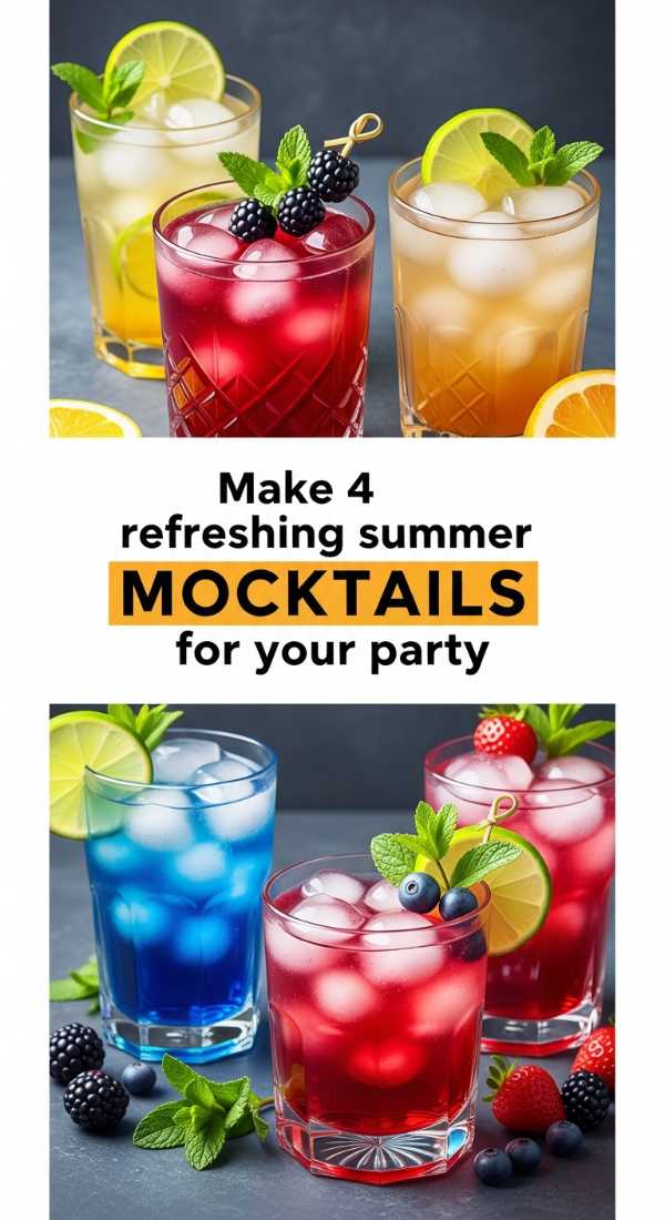 Make 4 Refreshing Summer Mocktails For Your Party 6a06c3ab161dd