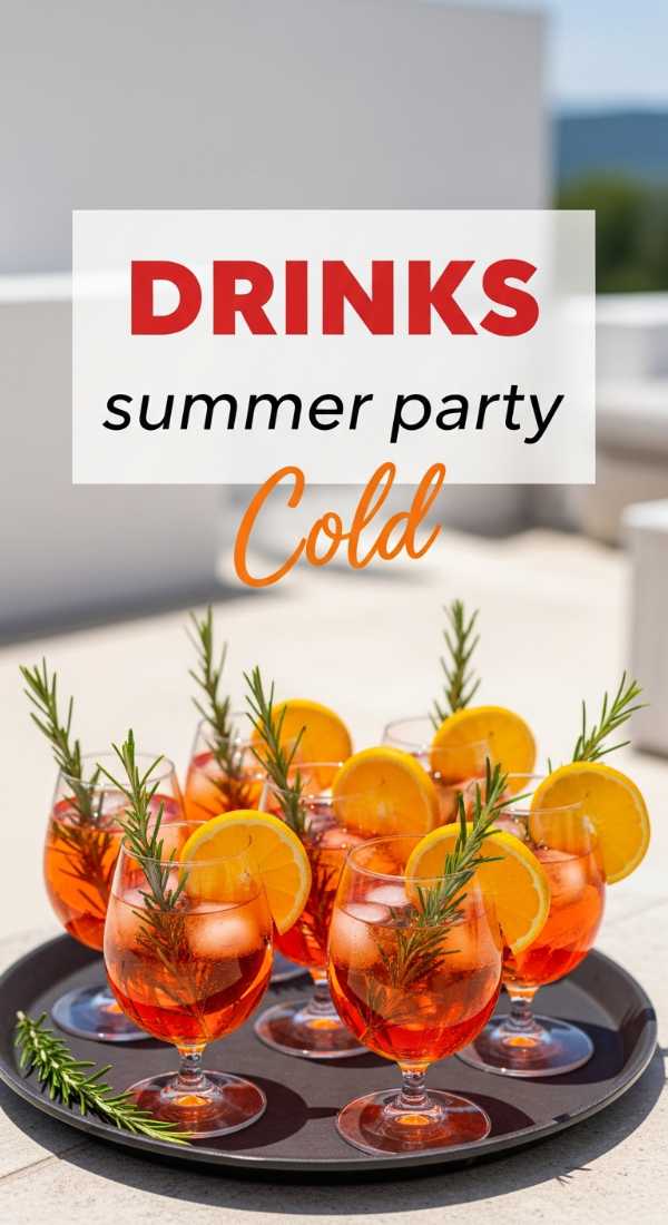 Make 4 Refreshing Summer Party Drinks For Guests 6a0d9eb294a59