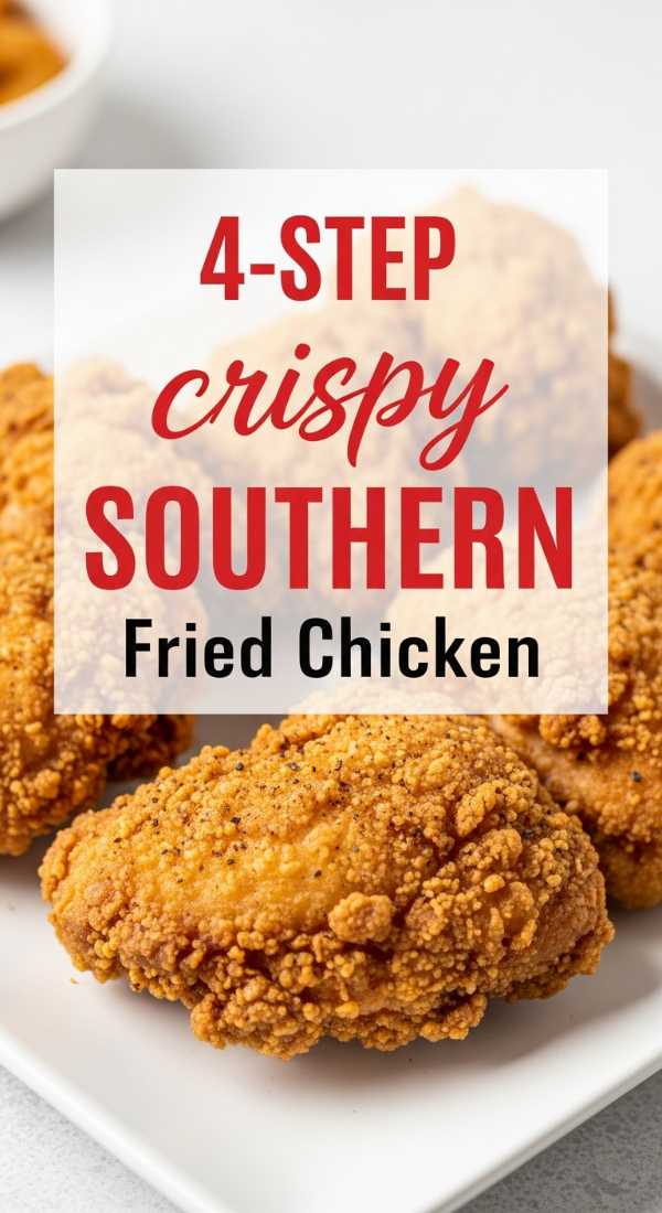 Make 4 Step Crispy Southern Fried Chicken 6a045a91eaa36