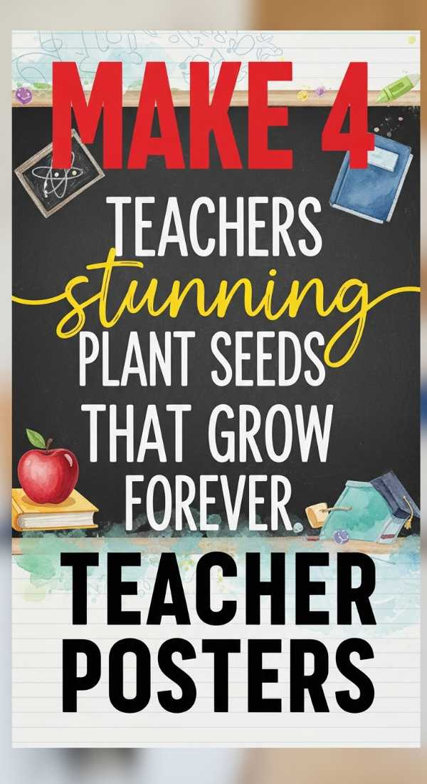 Make 4 Stunning Teacher Appreciation Posters At Home 6a0dc14141c7b