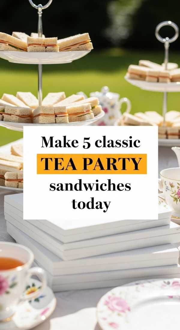 Make 5 Classic Tea Party Sandwiches Today 6a031c2349468