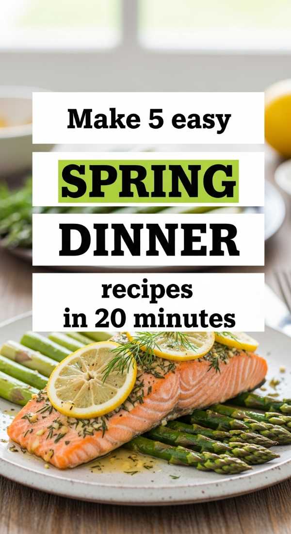 Make 5 Easy Spring Dinner Recipes In 20 Minutes 69f47f5167562