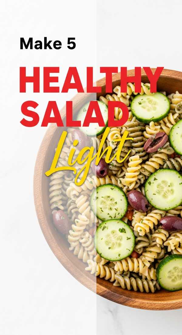 The Pasta Bible: Elevating Your Dinner with Ultimate Sauce Combos Make 5 Healthy Pasta Salad Variations 6a1499d77f29b