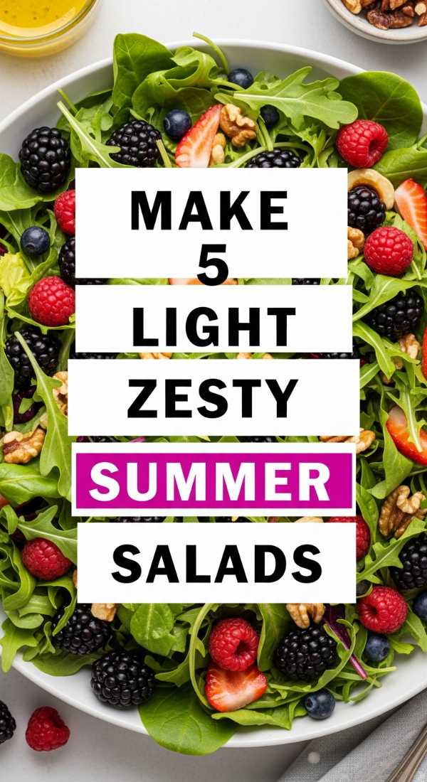 The Only Summer Dinner Guide You’ll Ever Need Make 5 Light Zesty Summer Salads 6a017dcdc53ee