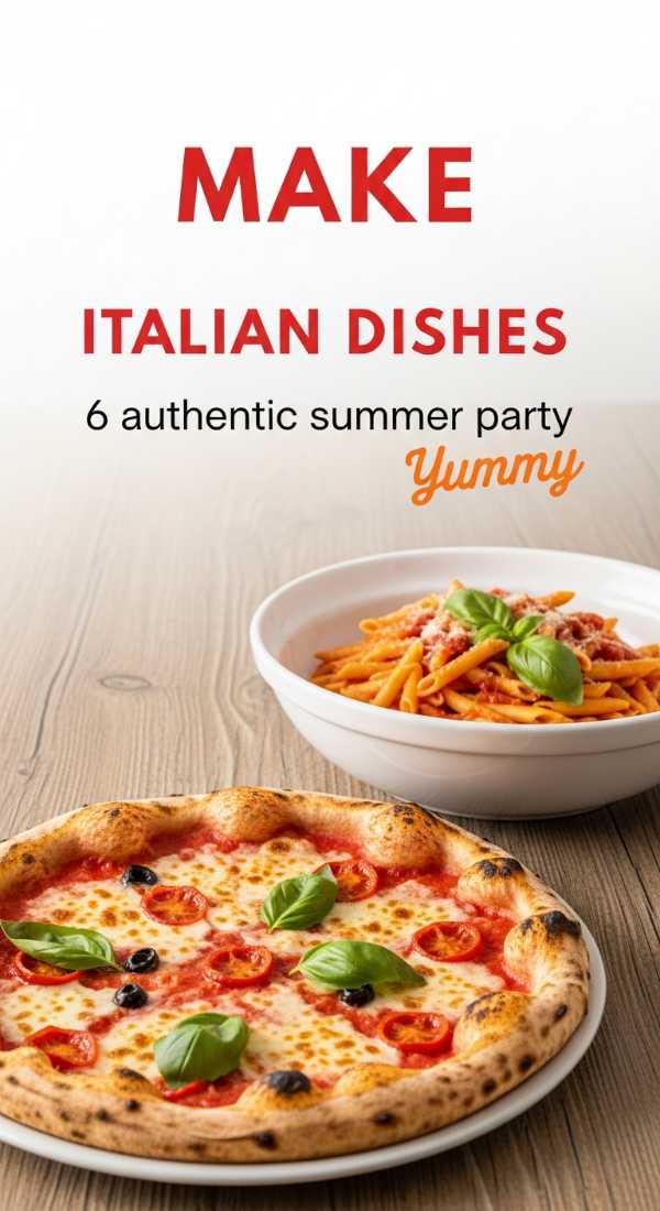 Make 6 Authentic Italian Summer Party Dishes 6a0577b7d1575