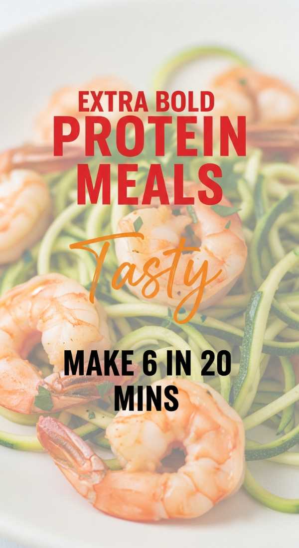 Clean Eating Decoded: Your Path to a Healthier You Make 6 High Protein Dinner Foods In 20 Mins 6a0024ff34839