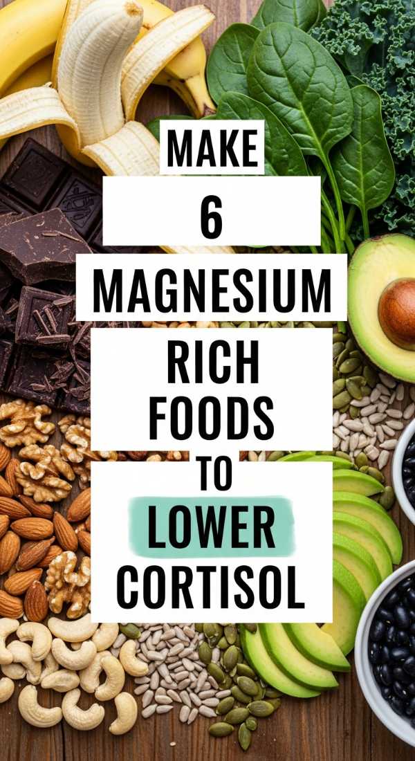 Make 6 Magnesium Rich Foods To Lower Cortisol 6a1440a02dabb