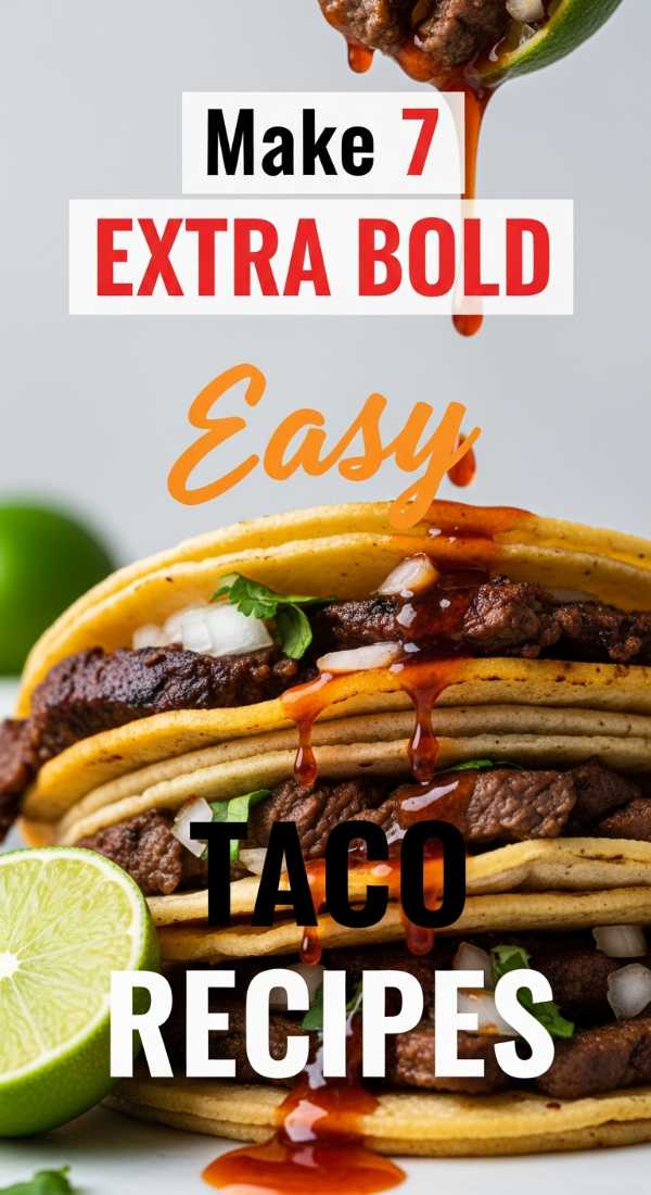 Make 7 Easy Taco Recipe Ideas Tonight 69f451456db4e