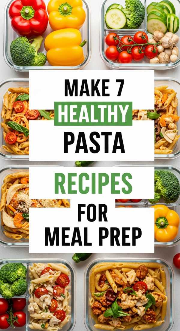 Spice Up Your Meal Prep: Refreshing Thai Pasta Dishes You'll Love Make 7 Healthy Pasta Recipes For Meal Prep 6a10a0c2baa15
