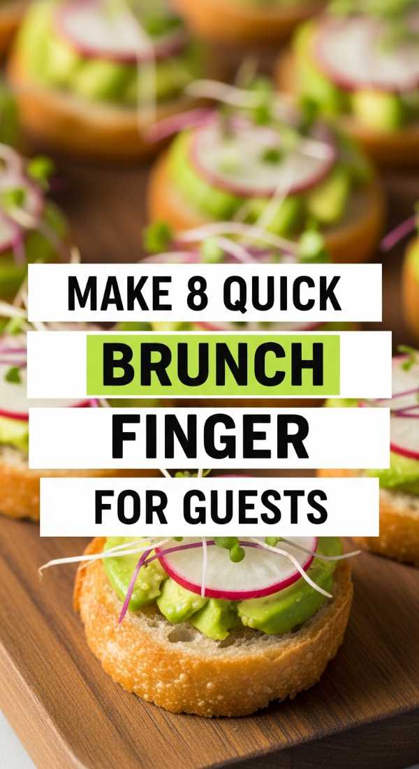 Make 8 Quick Brunch Finger Foods For Guests 6a041bf41dc4e