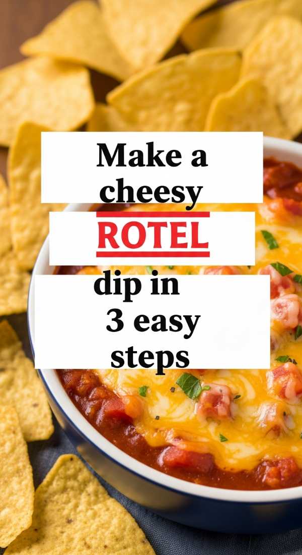 Make A Cheesy Rotel Dip In 3 Easy Steps 6a06cdb914bda