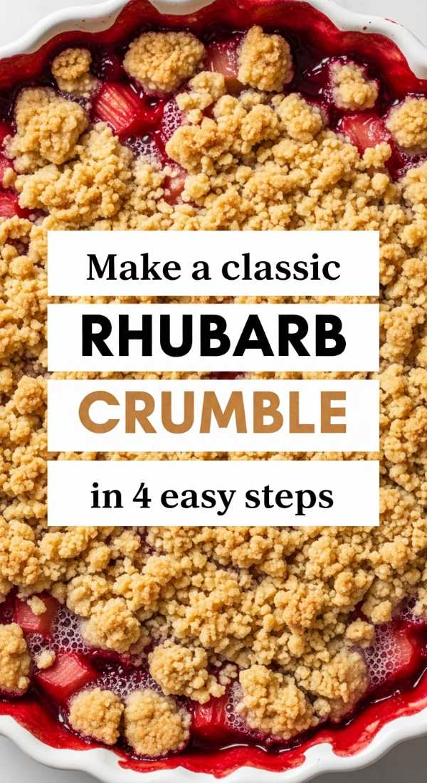 Make A Classic Rhubarb Crumble In 4 Easy Steps 69fd8a97e144c