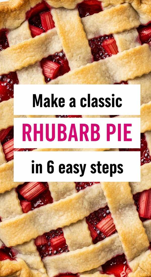 Make A Classic Rhubarb Pie In 6 Easy Steps 6a06e6fe032a3