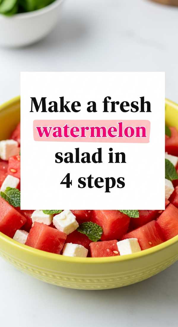 Make A Fresh Watermelon Salad In 4 Steps 6a001a8f5457b