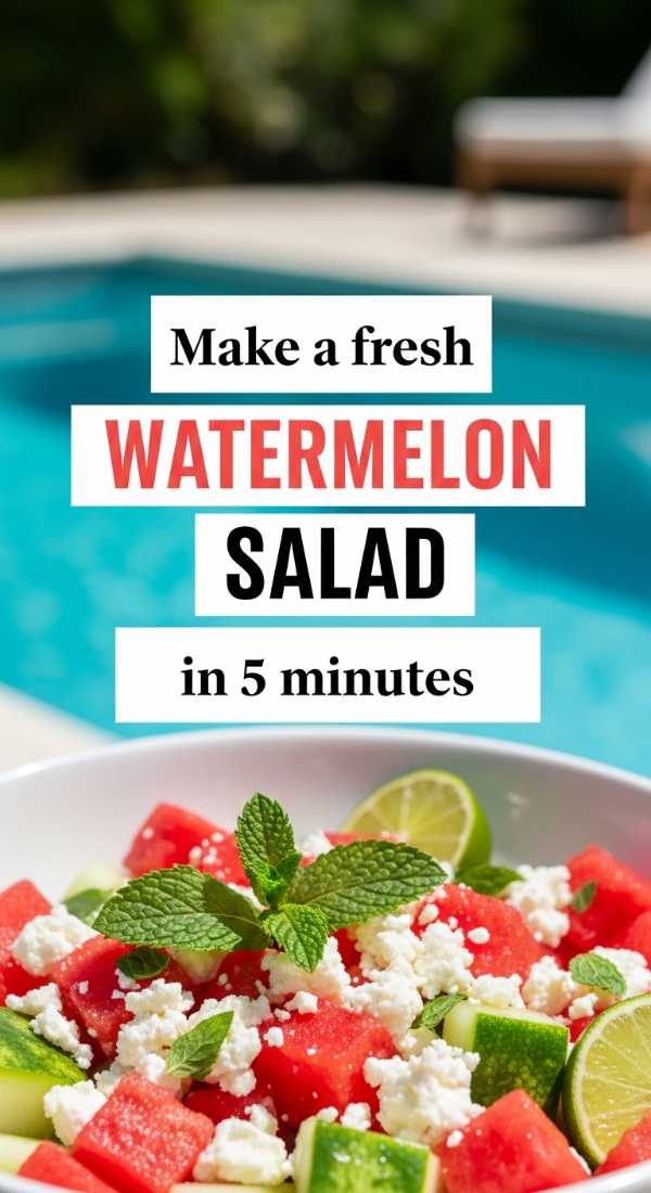 Make A Fresh Watermelon Salad In 5 Minutes 6a06c908159be