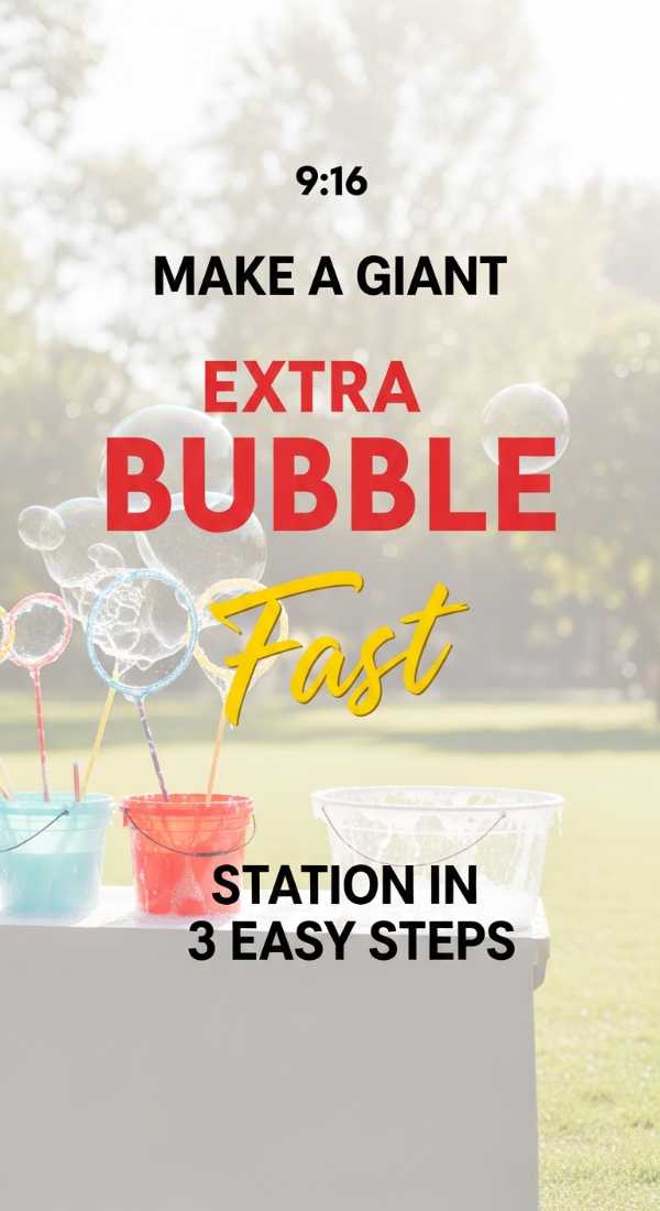 Make A Giant Bubble Station In 3 Easy Steps 6a031316dc43c