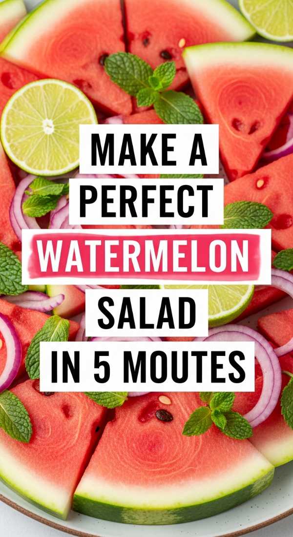 Make A Perfect Watermelon Salad In 5 Minutes 6a109f128670f