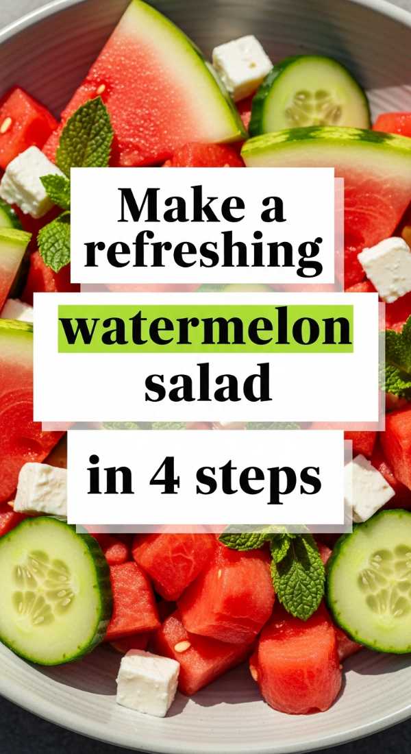 Make A Refreshing Watermelon Salad In 4 Steps 6a07023bd548b
