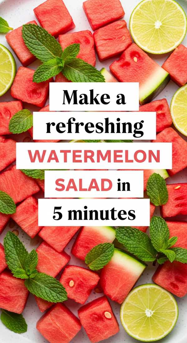 Make A Refreshing Watermelon Salad In 5 Minutes 6a06c55578a93