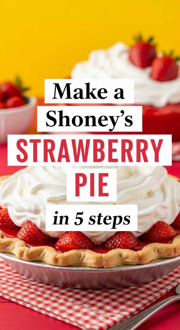 Make A Shoneys Strawberry Pie In 5 Steps 6a06e6cb6ff6a