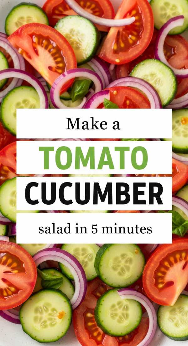 Make A Tomato Cucumber Salad In 5 Minutes 6a109f3010248