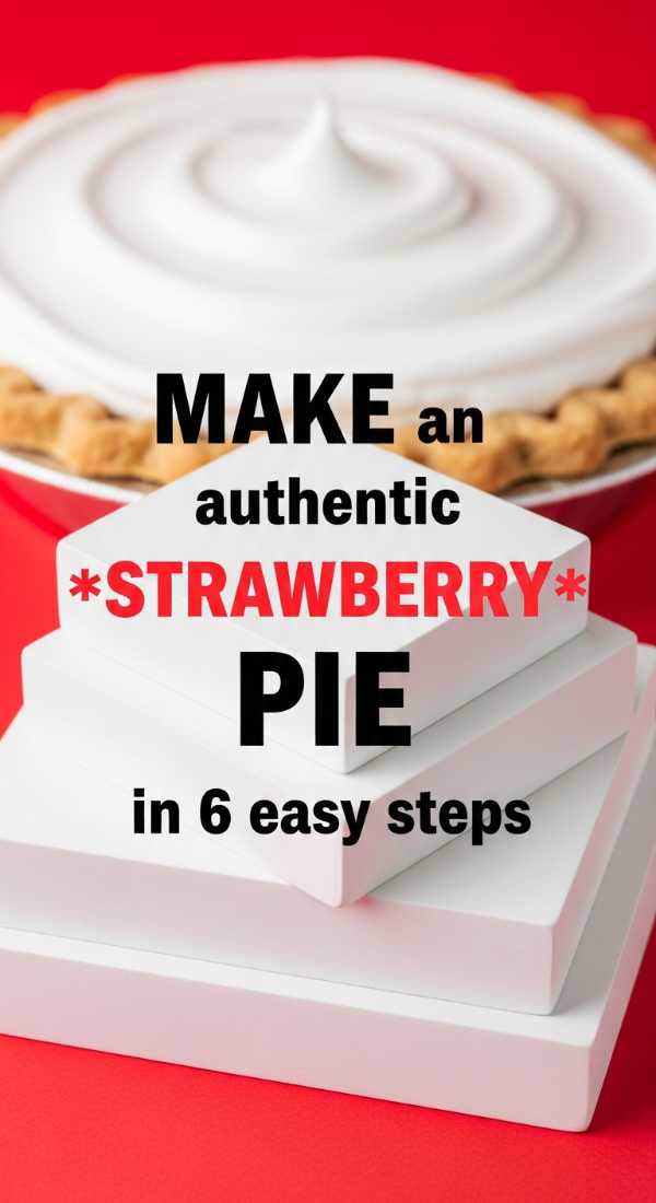 Make An Authentic Shoneys Strawberry Pie In 6 Steps 6a06bc4b27eed
