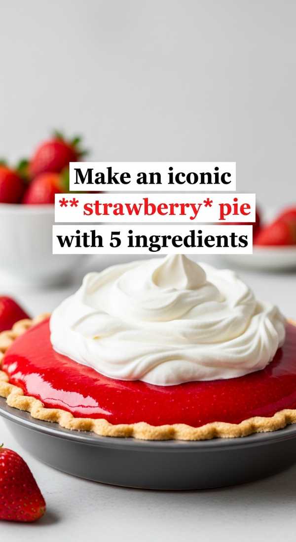 Make An Iconic Strawberry Pie With 5 Ingredients 6a10954675ff1