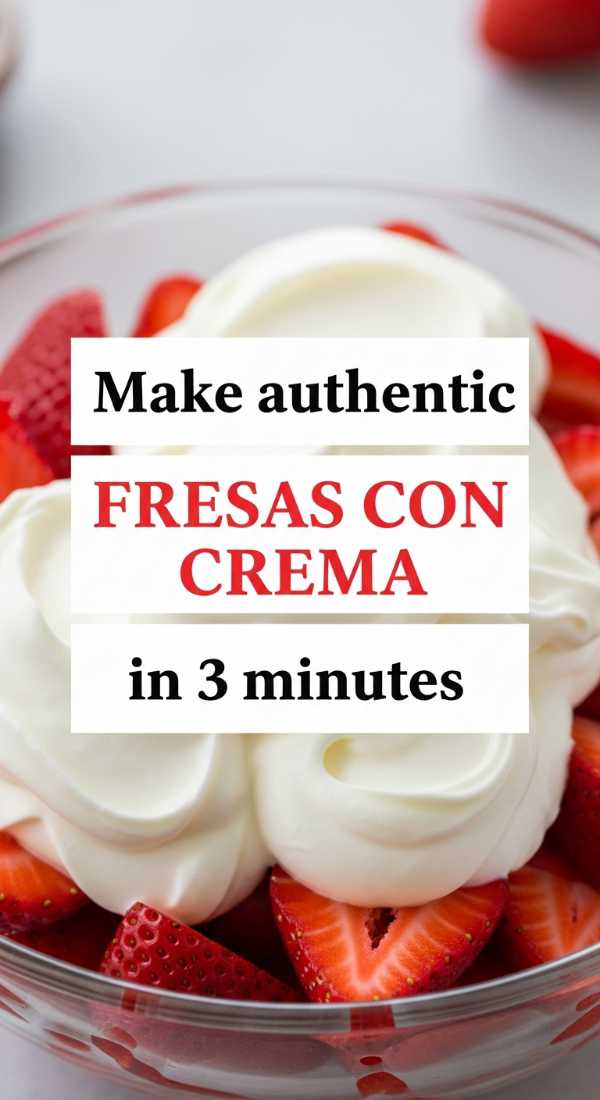 Make Authentic Fresas Con Crema In 3 Minutes 6a06cdcbab11a