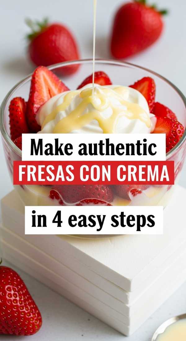 Make Authentic Fresas Con Crema In 4 Easy Steps 6a06c541b06b2